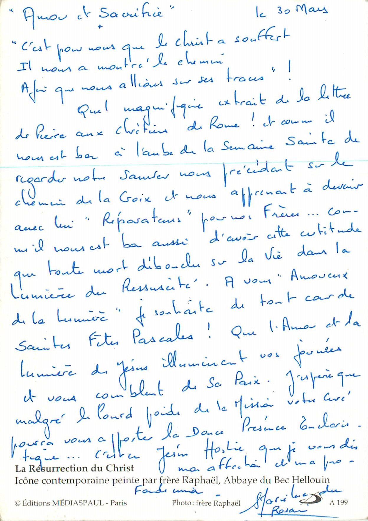 La Résurrection du Christ — icône contemporaine — Éditions MÉDIASPAUL - Paris, n° A 199 — Reverso