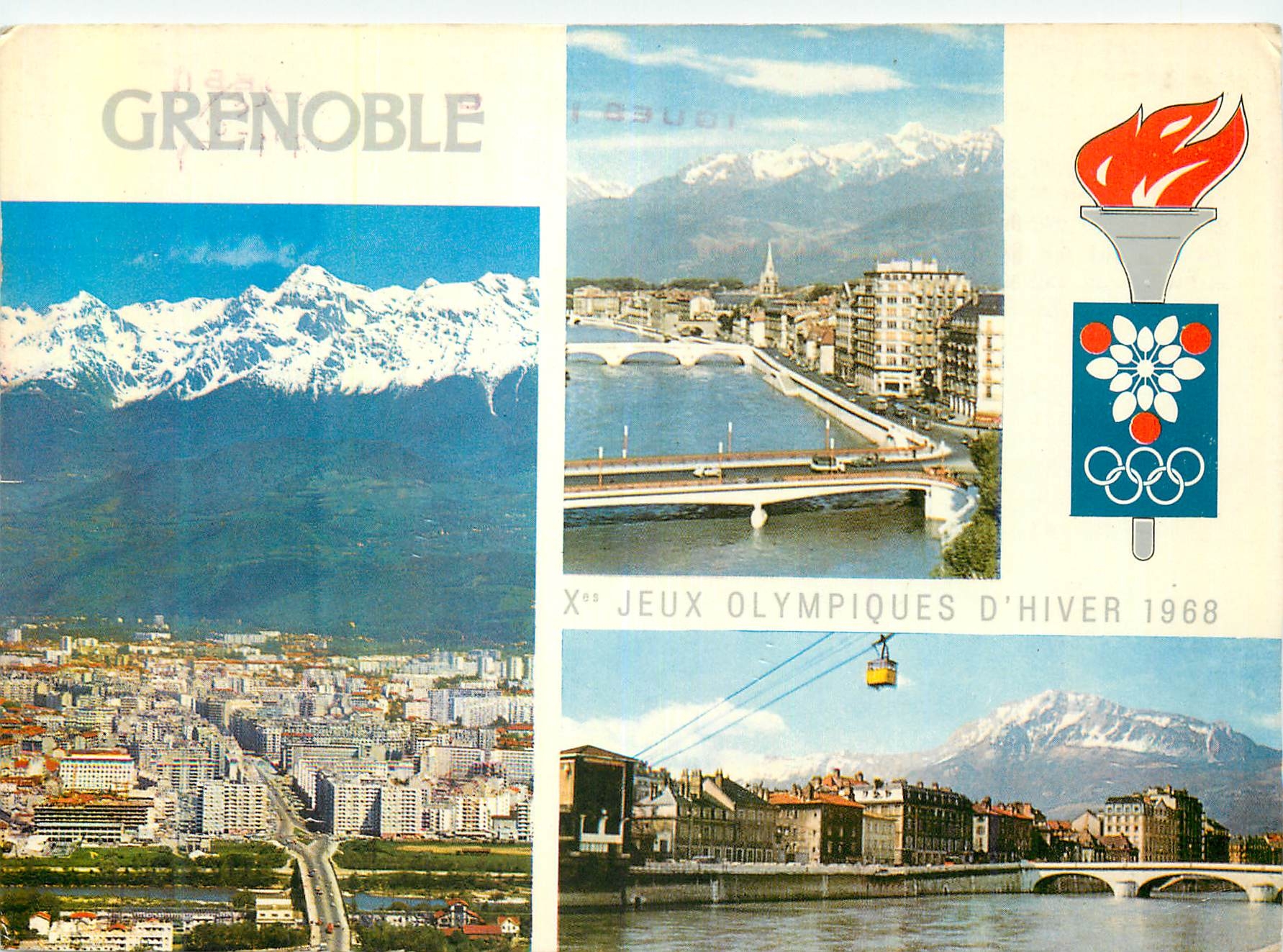 CPM Grenoble Xe Jeux Olympiques d'Hiver 1968
