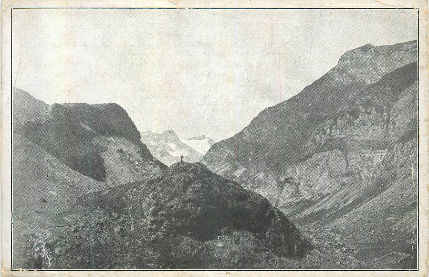 CPM Le Thuron de Hole a Gavarnie (H P) Notre Dame des Neiges