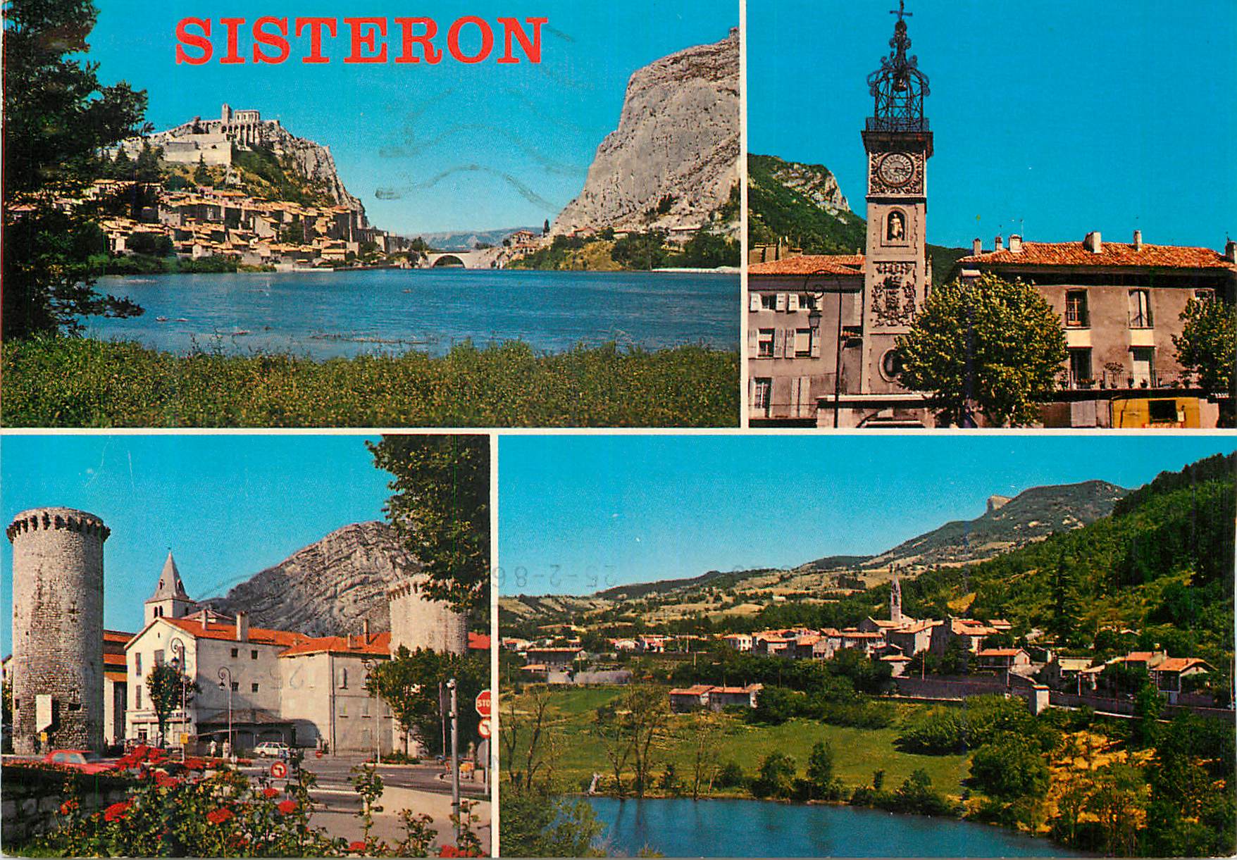 CPM Sisteron Alpes de Haute Provence Sisteron (Alt 485 m) Vue sur la Cite