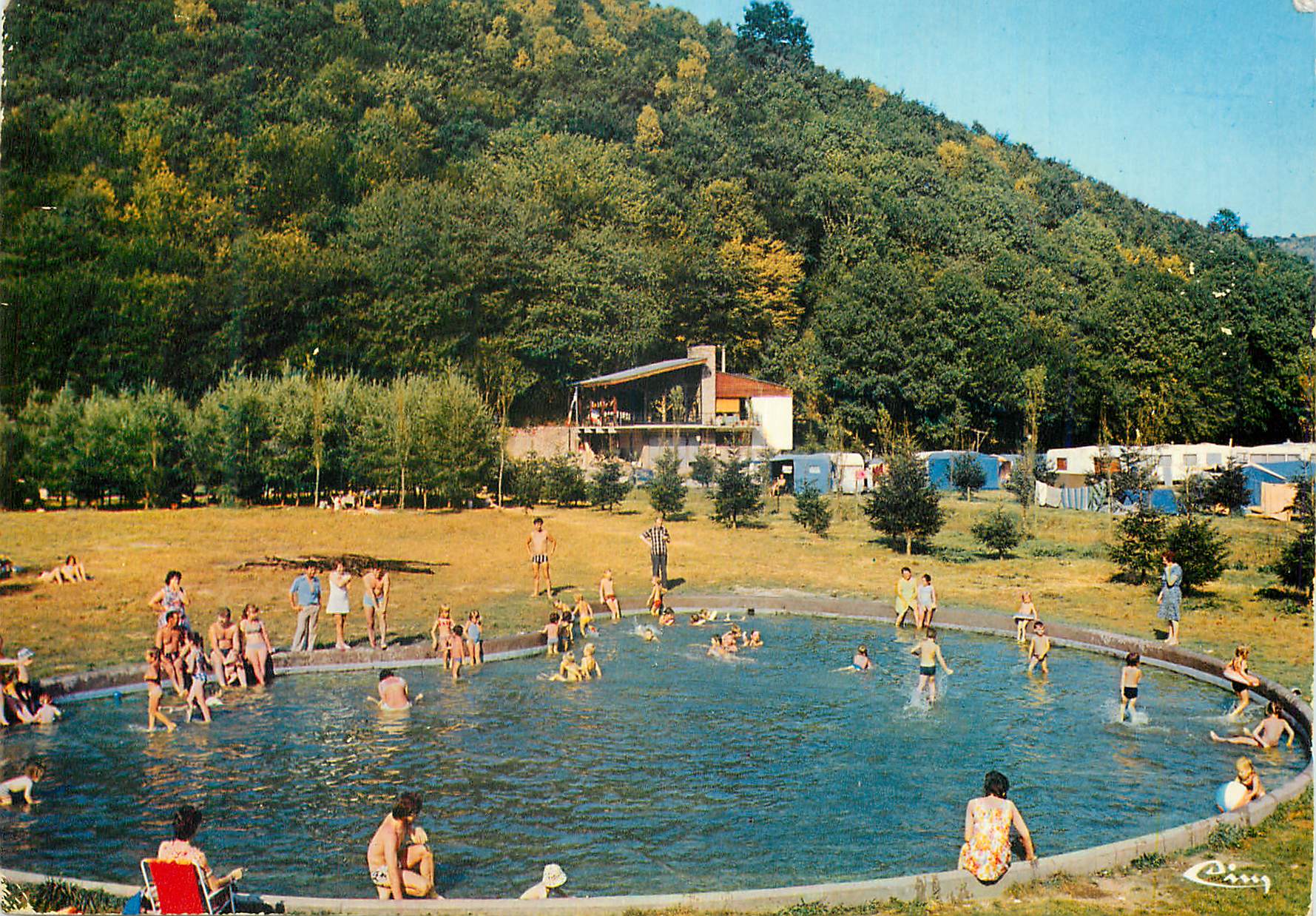 CPM Haulme (Ardennes) Camping La Pataugeoire