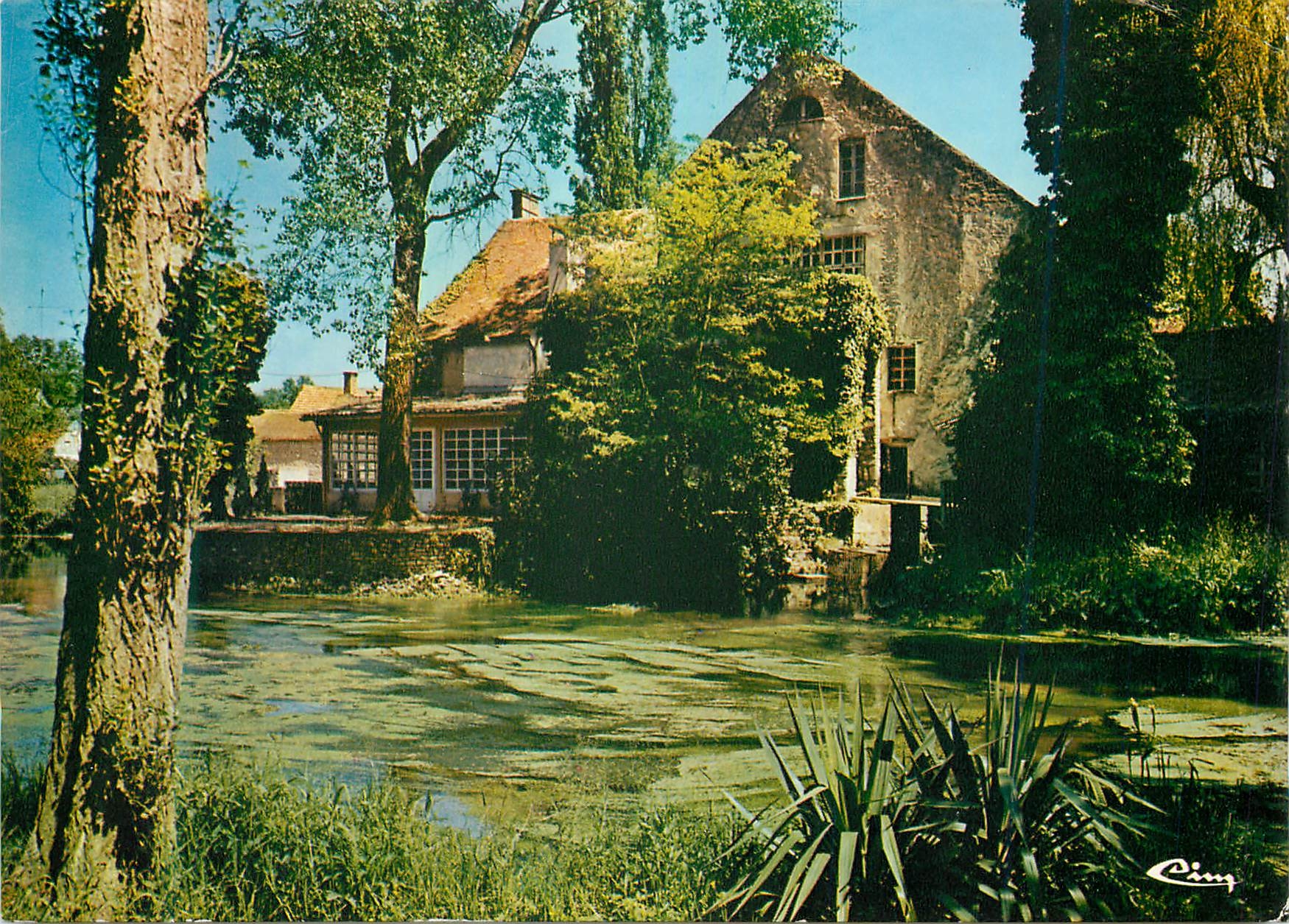 CPM Briarres sur Essonne (Loiret) Le Moulin de Buisseau