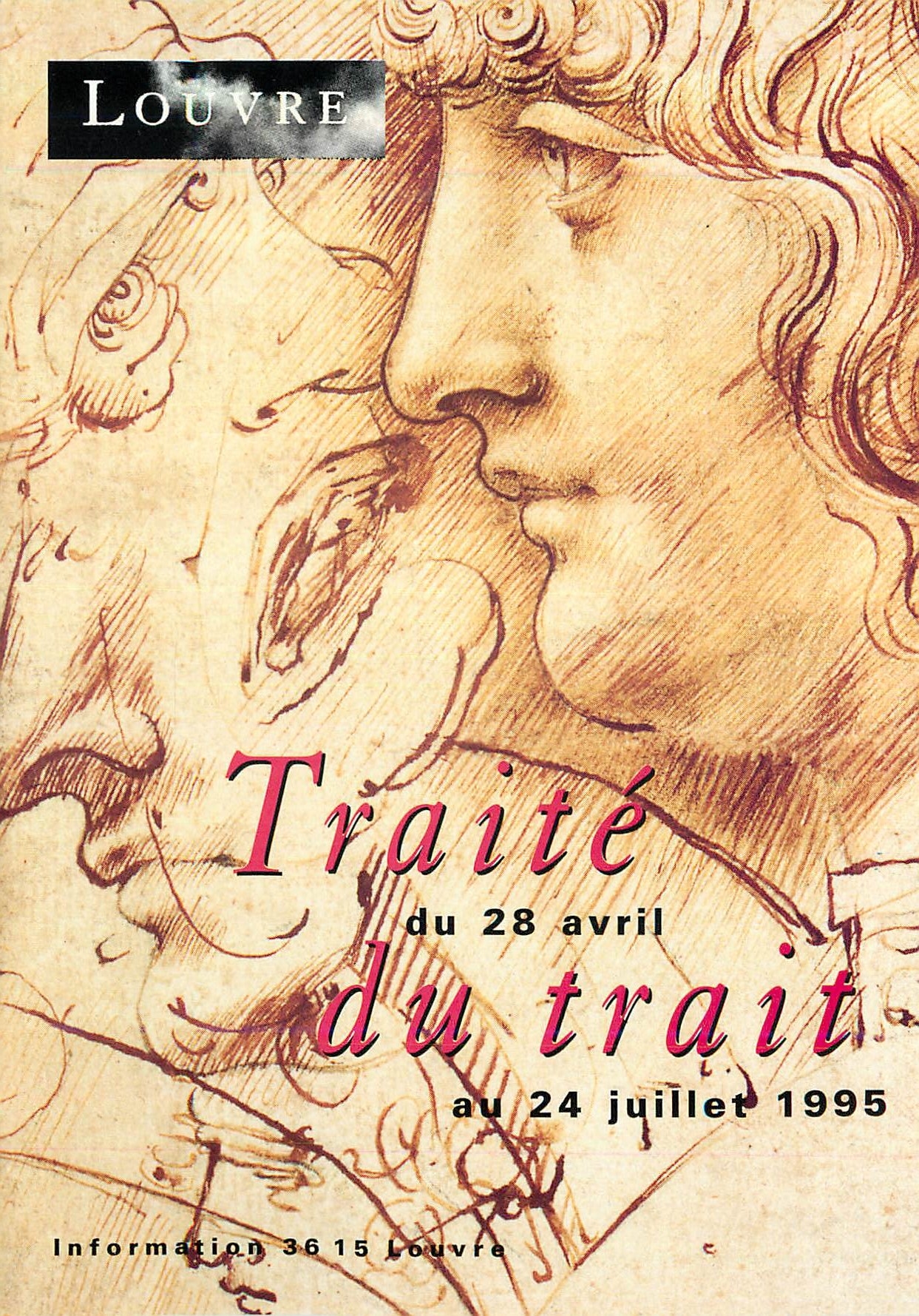 CPM Louvre Traite du Trait du 28 Avril au 24 Juillet 1995
