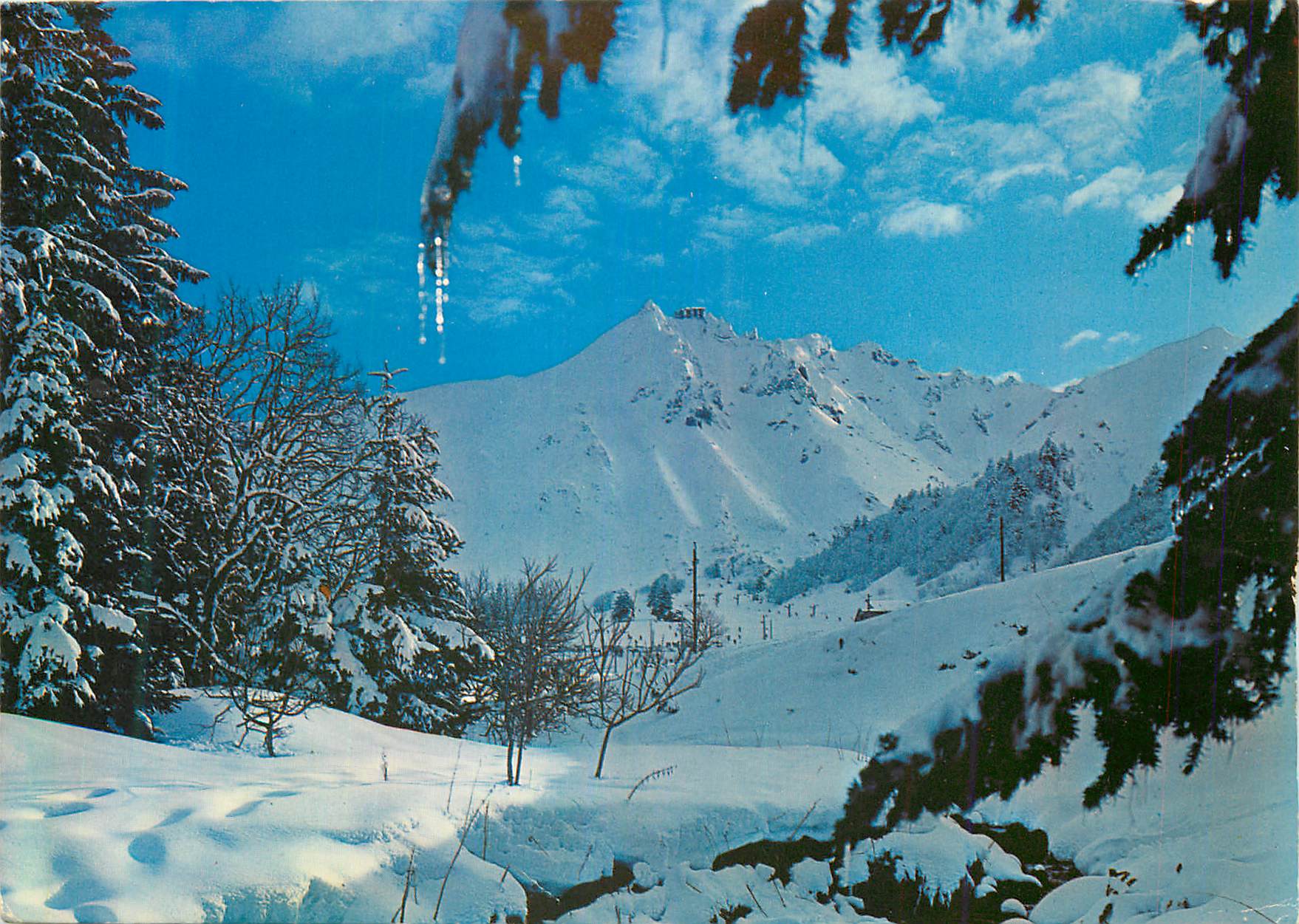 CPM Le Puy de Sancy (alt 1886 m) Sports d'Hiver en Auvergne