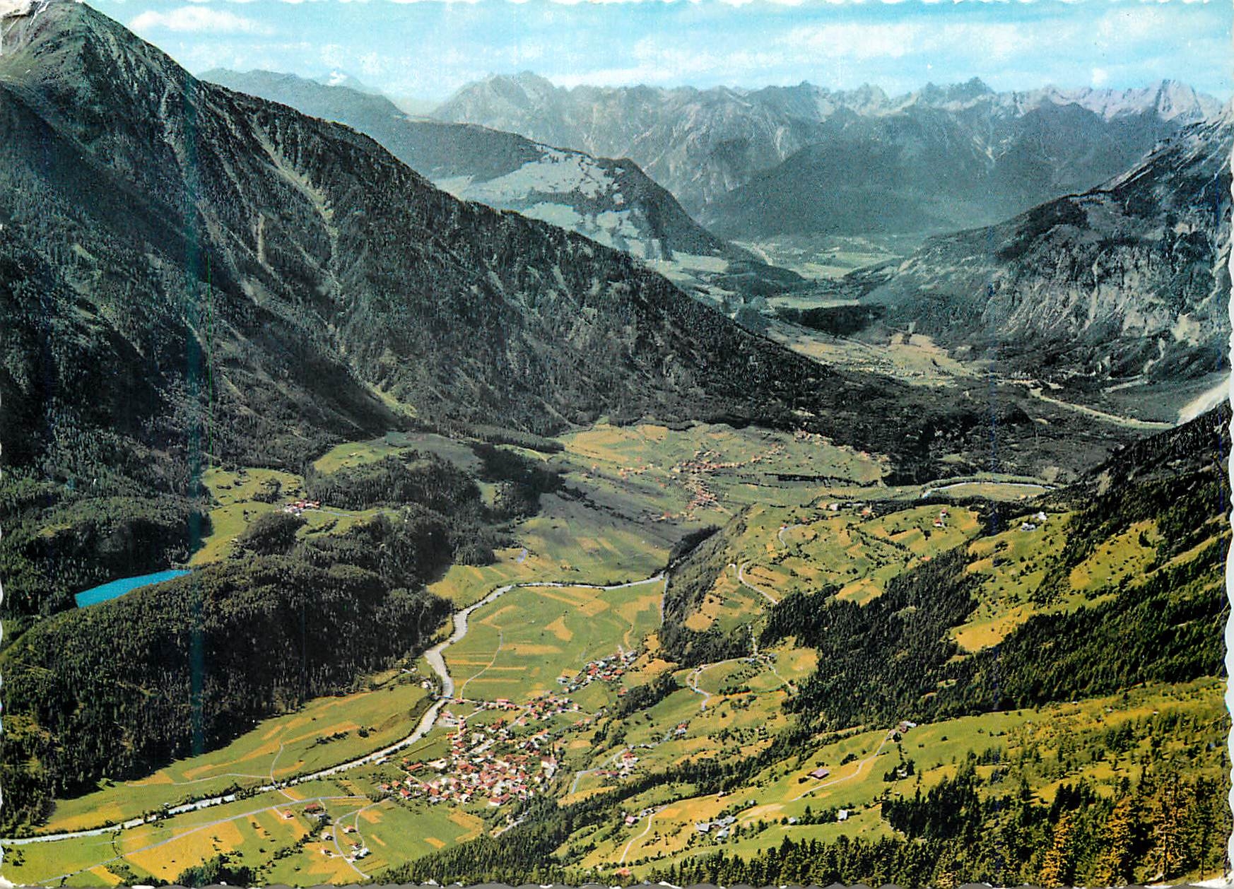 CPM Tirol Blick von der Bie Efelder Hutte 2150 m auf Otz Sautens und Piburger
