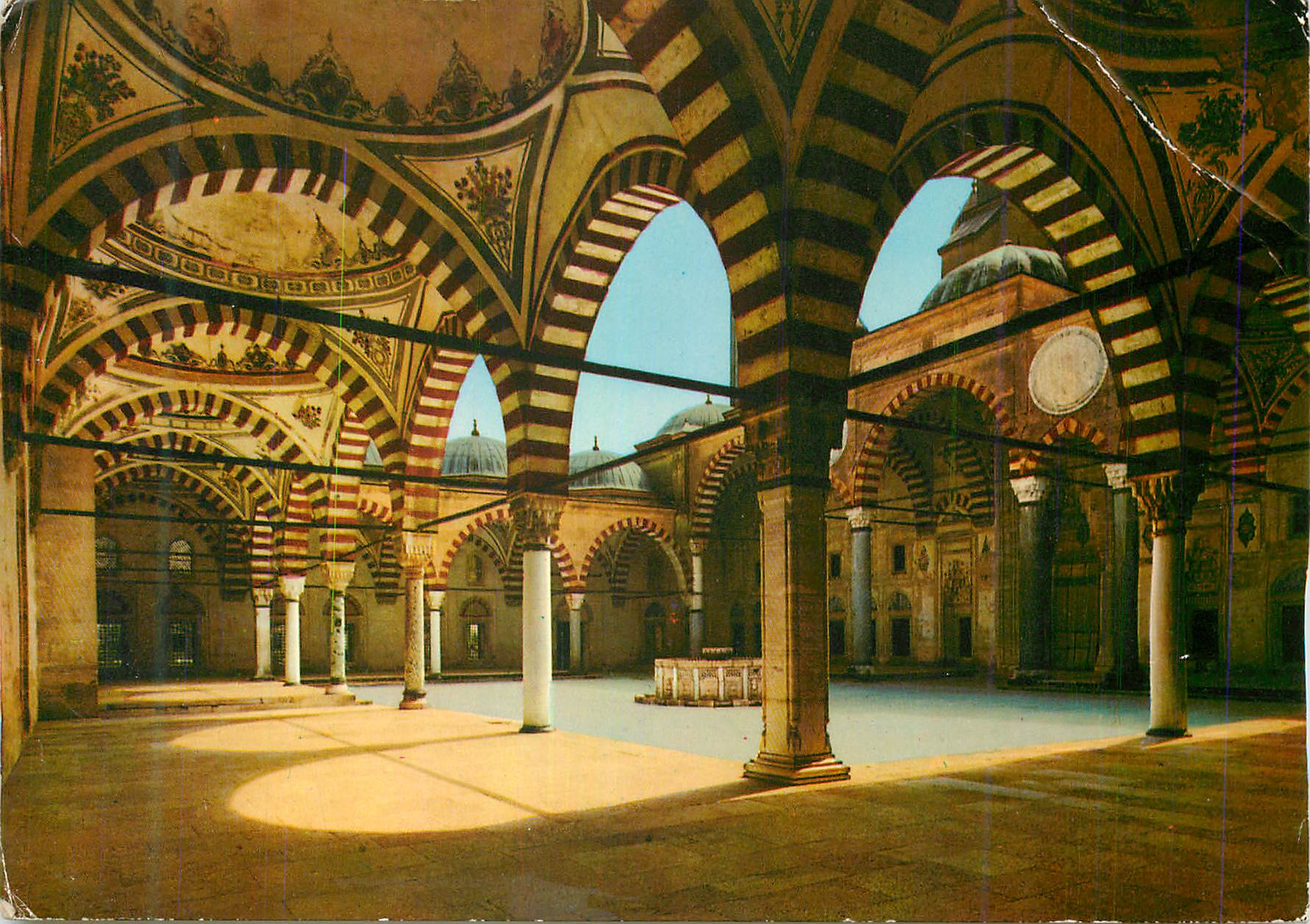 CPM Turkey The Courtyard of the Selimiye Mosque