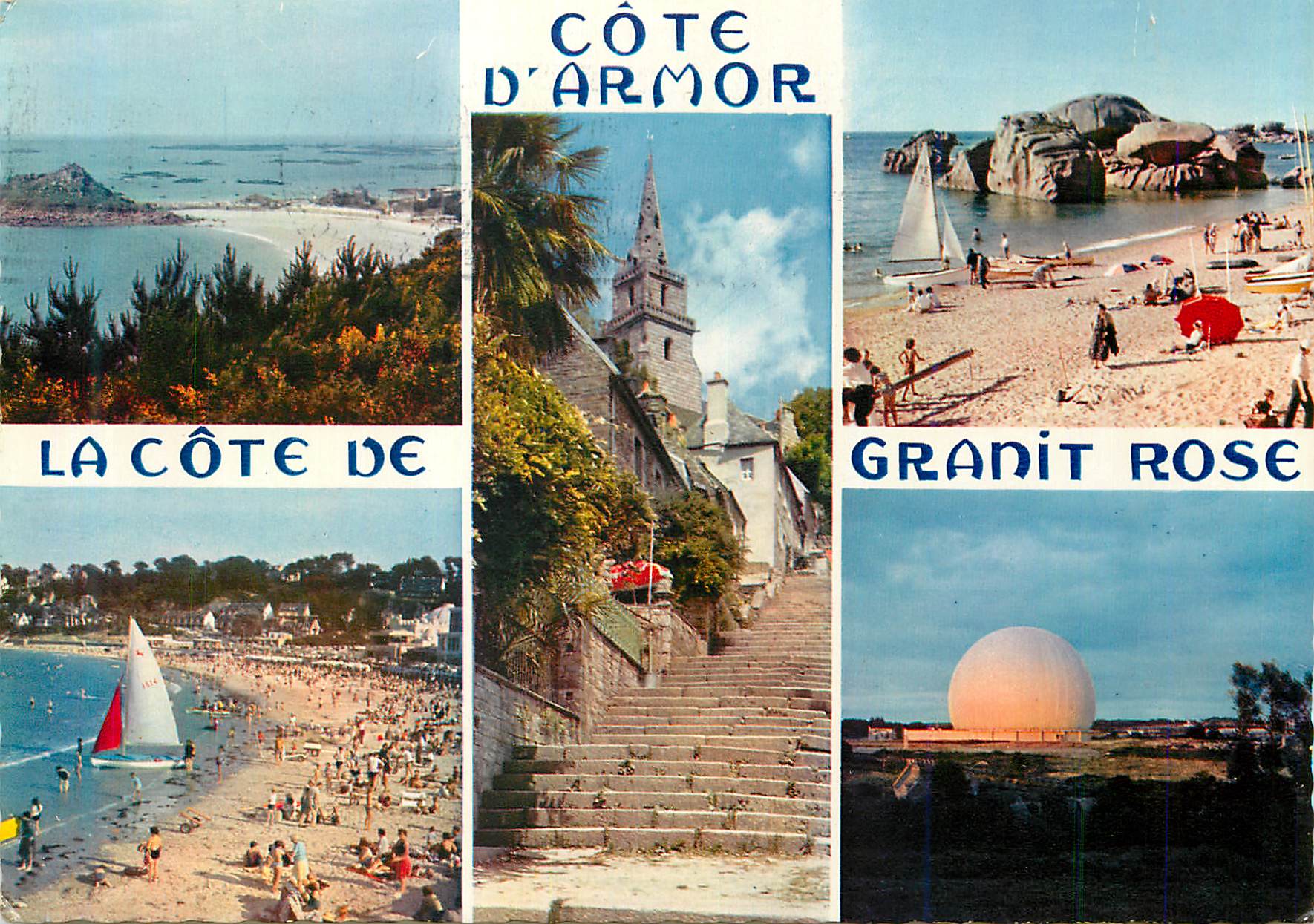 Côte d'Armor — La Côte de Granit Rose — Verlag: Editions d'Art Jos, Châteaulin