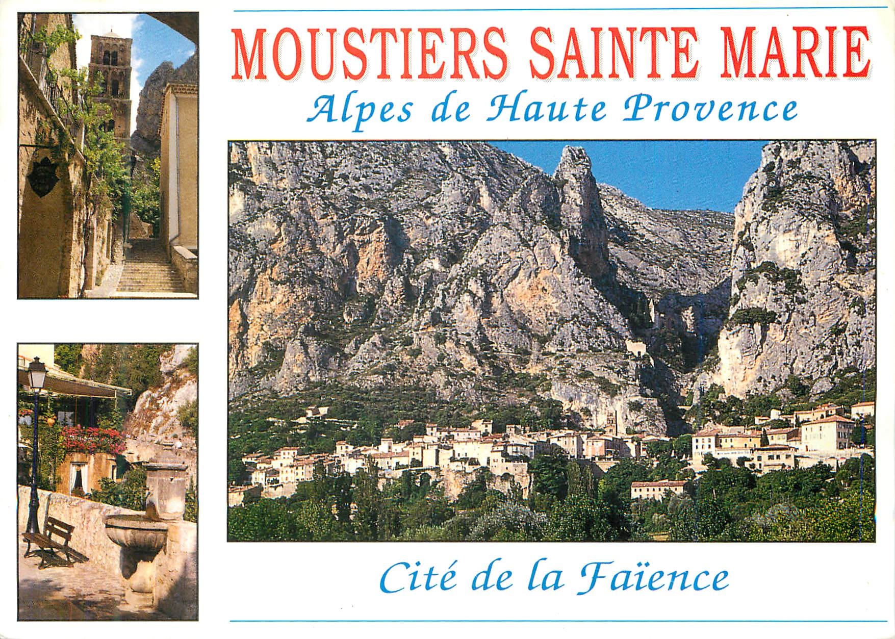 Moustiers Sainte Marie — Alpes de Haute Provence — Cité de la Faïence — Éditions du Boumian