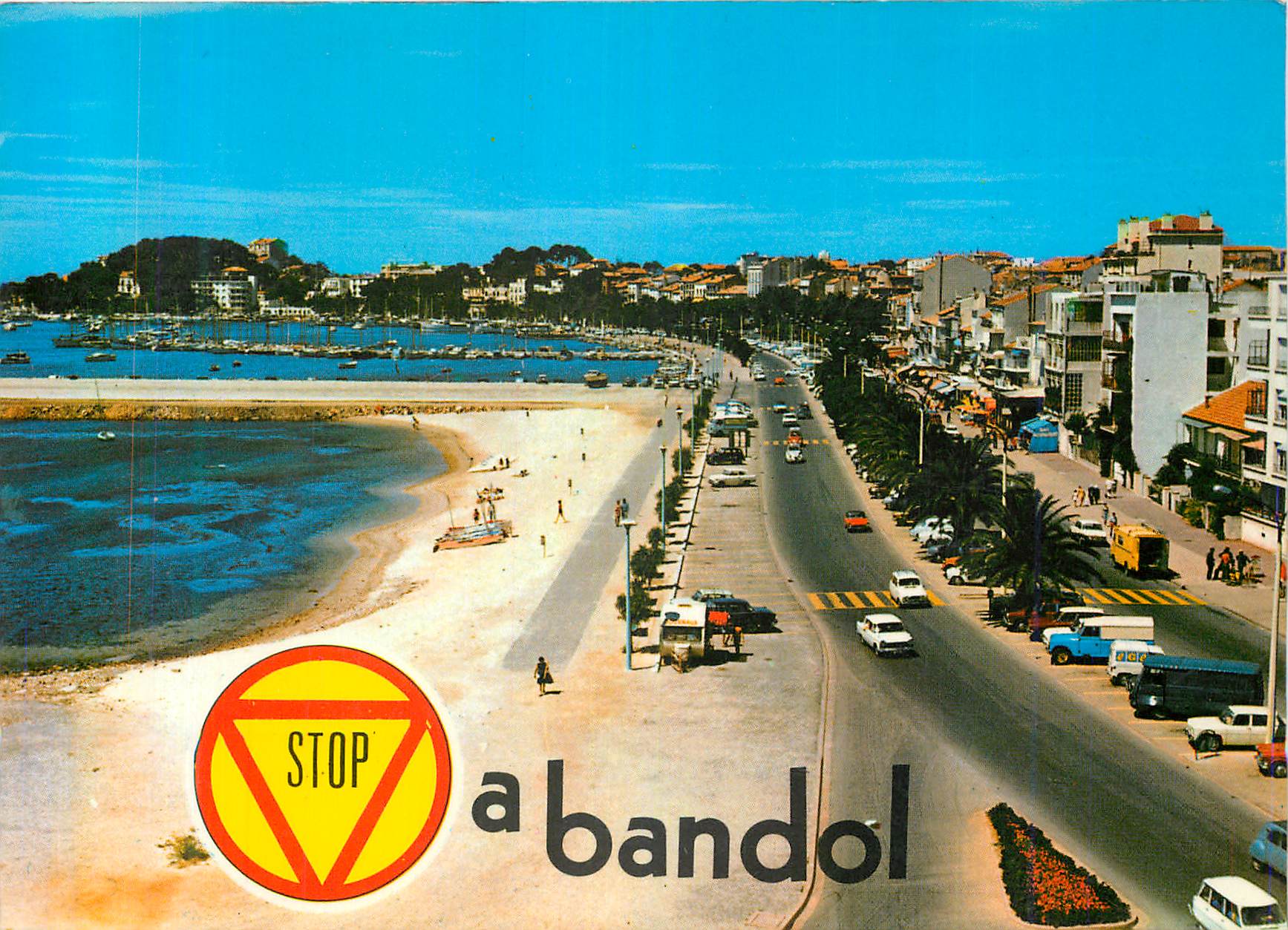 CPA A Bandol Lumiere et Beaute de la Cote d'Azur La Promenade sur les Quais