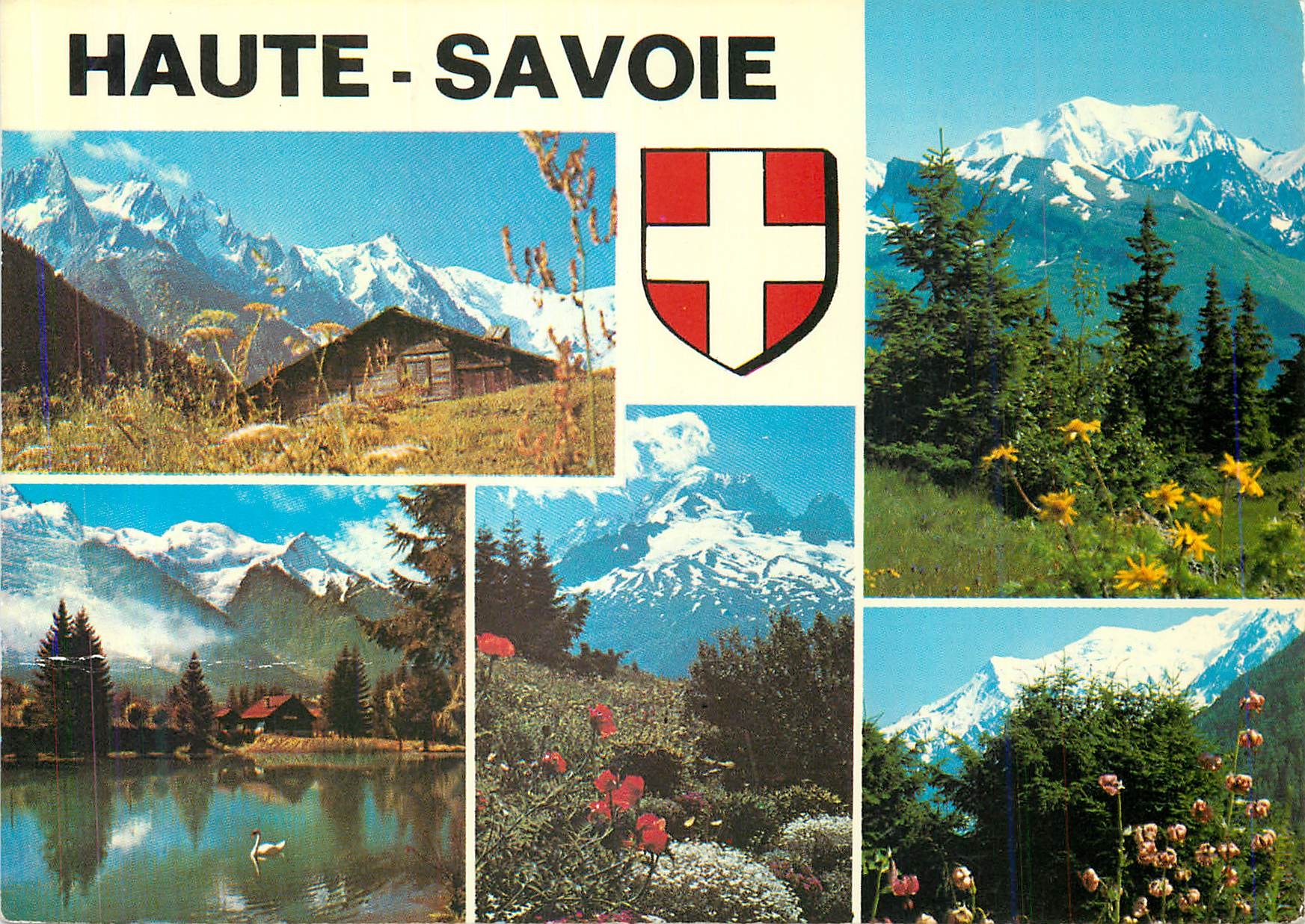 CPA Massif du Mont Blanc Haute Savoie