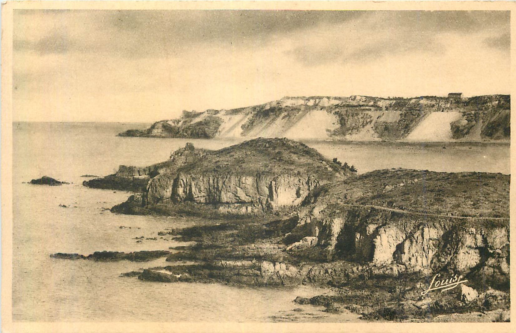 CPA Bretagne Erquy Le Rocher de la Heussaye et la Pointe du Cap d'Erquy