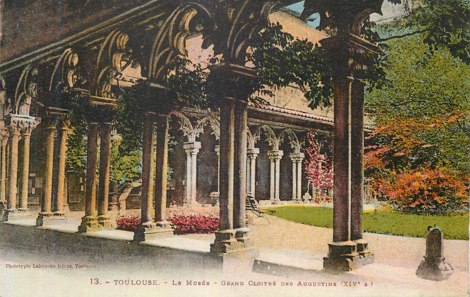 CPA Toulouse Le Musee Grand Cloitre des Augustins (XIVe S)