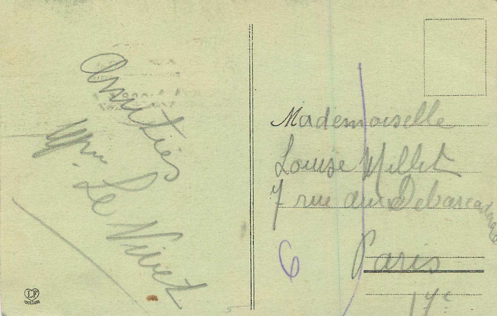 CPA Toulouse Le Musee Grand Cloitre des Augustins (XIVe S) — Verso
