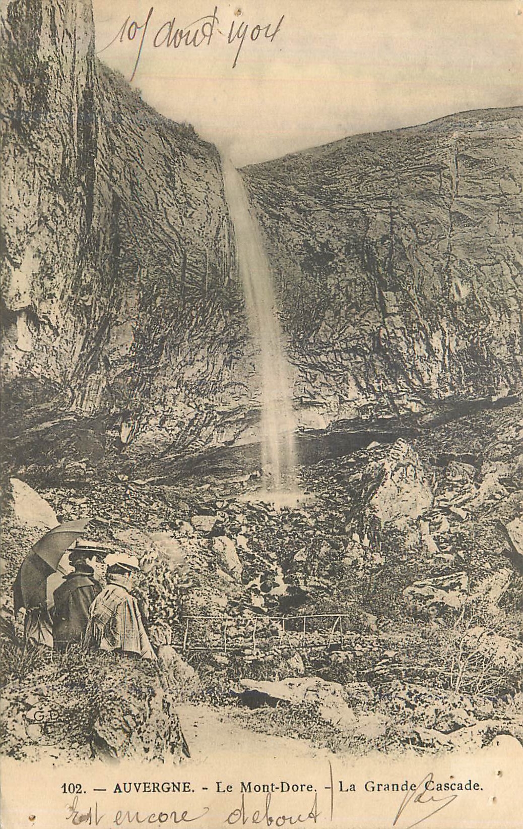 CPA Auvergne Le Mont Dore La Grande Cascade