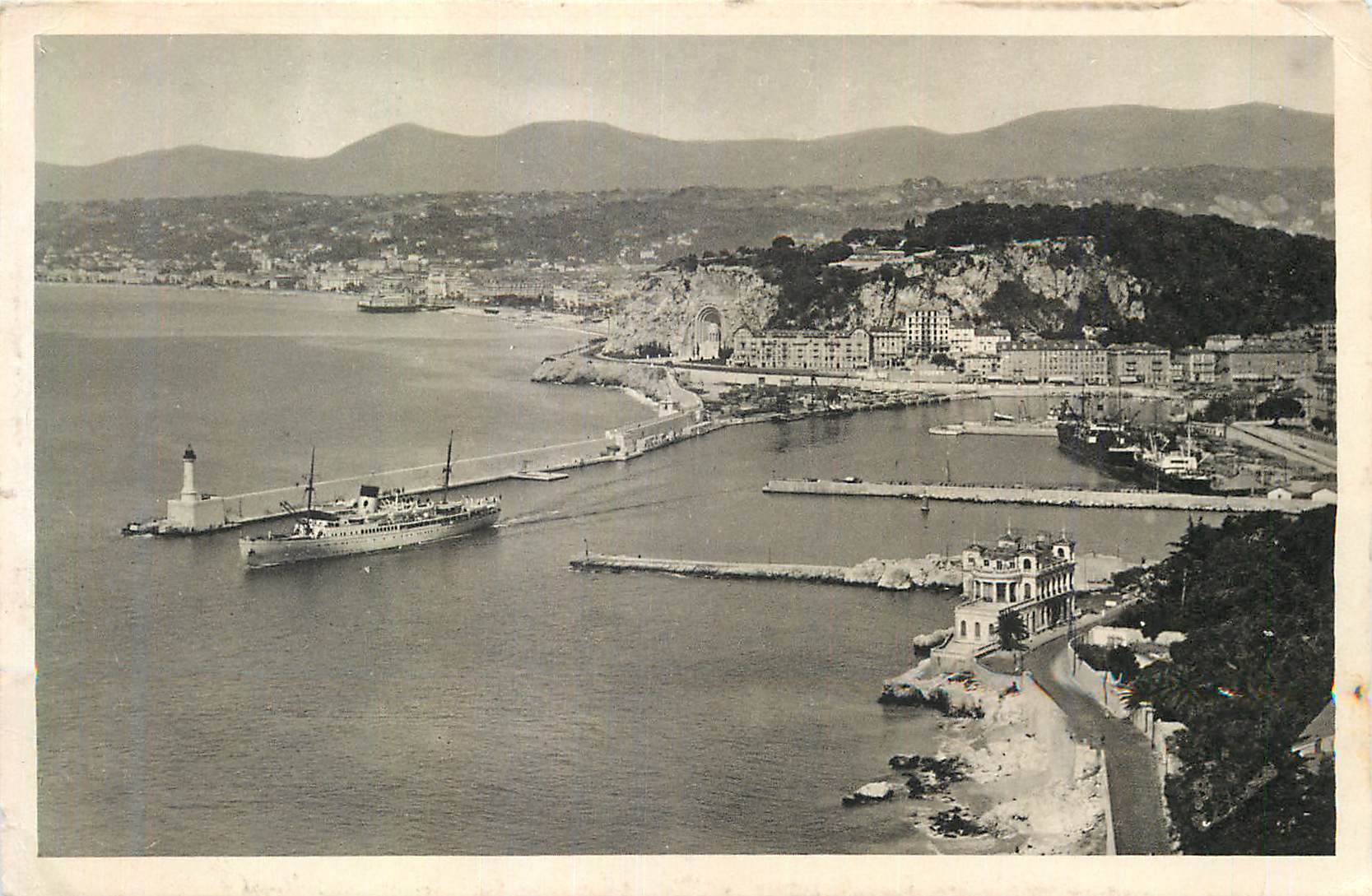 CPM Nice Cote d'Azur Artistique Promenade au Mont Boron