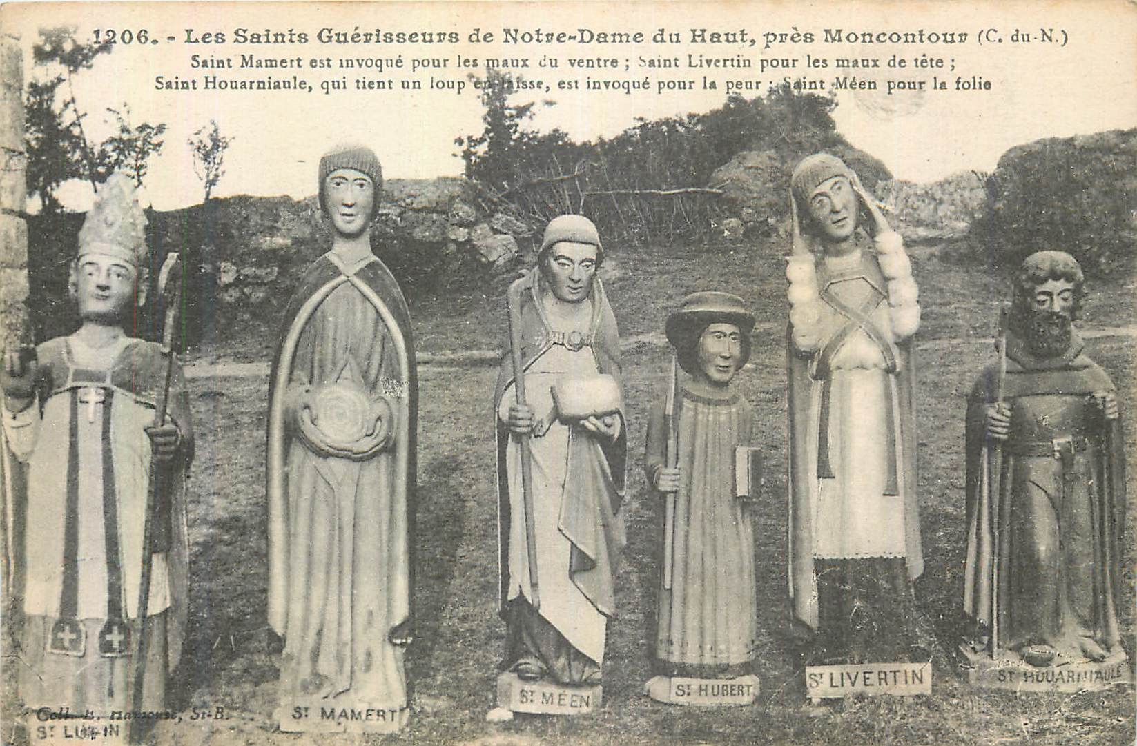 Les Saints Guérisseurs de Notre-Dame du Haut, près Moncontour — C. du-N. — n°1206