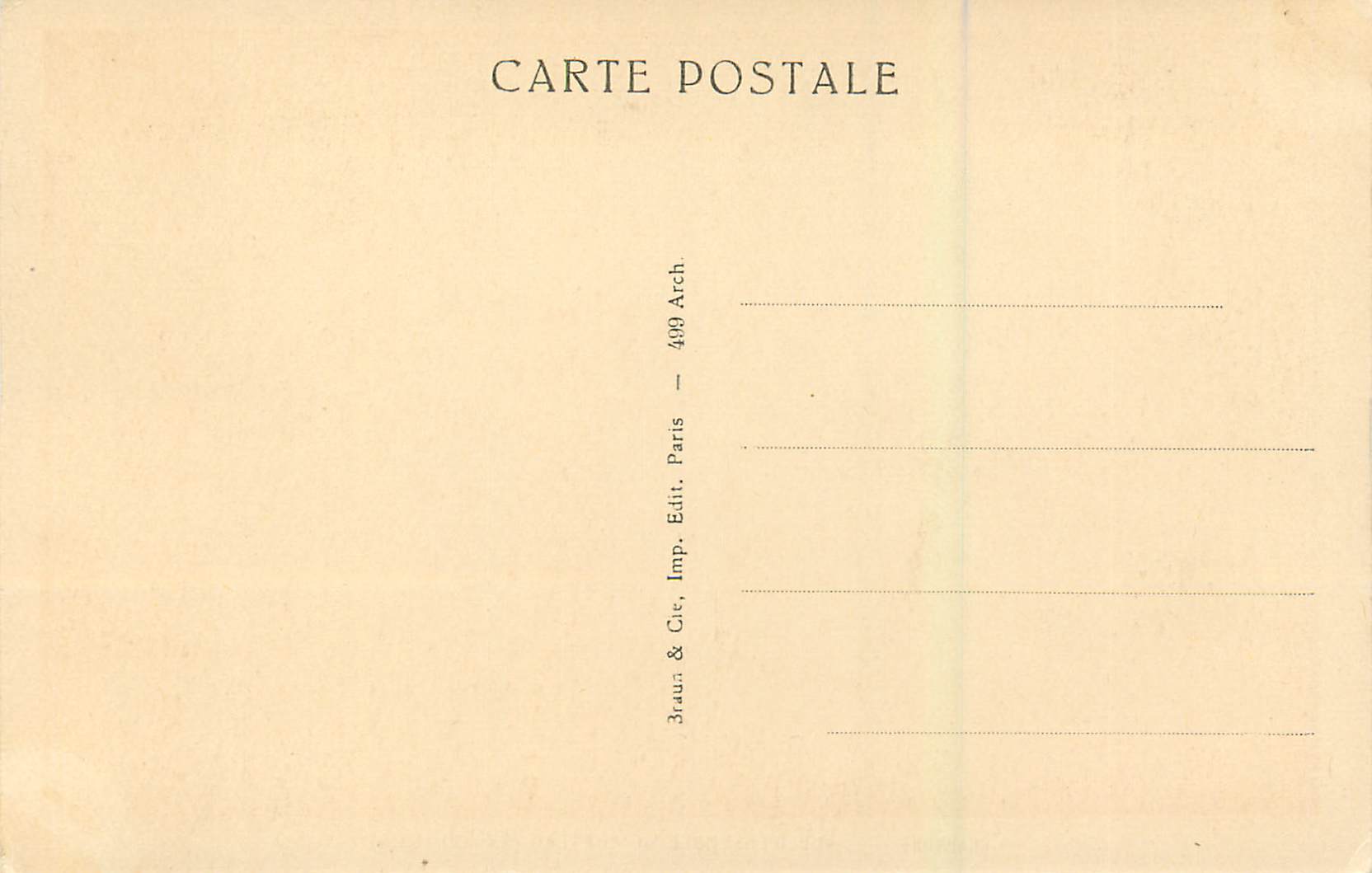 CPA Chaumont Vue d'Ensemble du Chateau (XV XVIe Siecle) — Rückseite