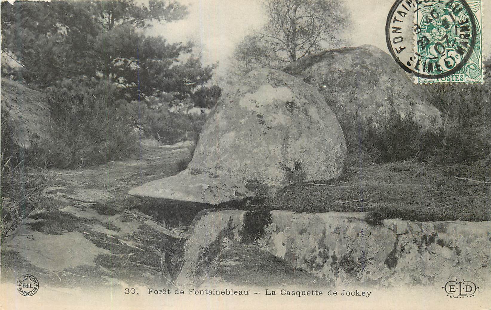Forêt de Fontainebleau — La Casquette de Jockey — Édition Siret