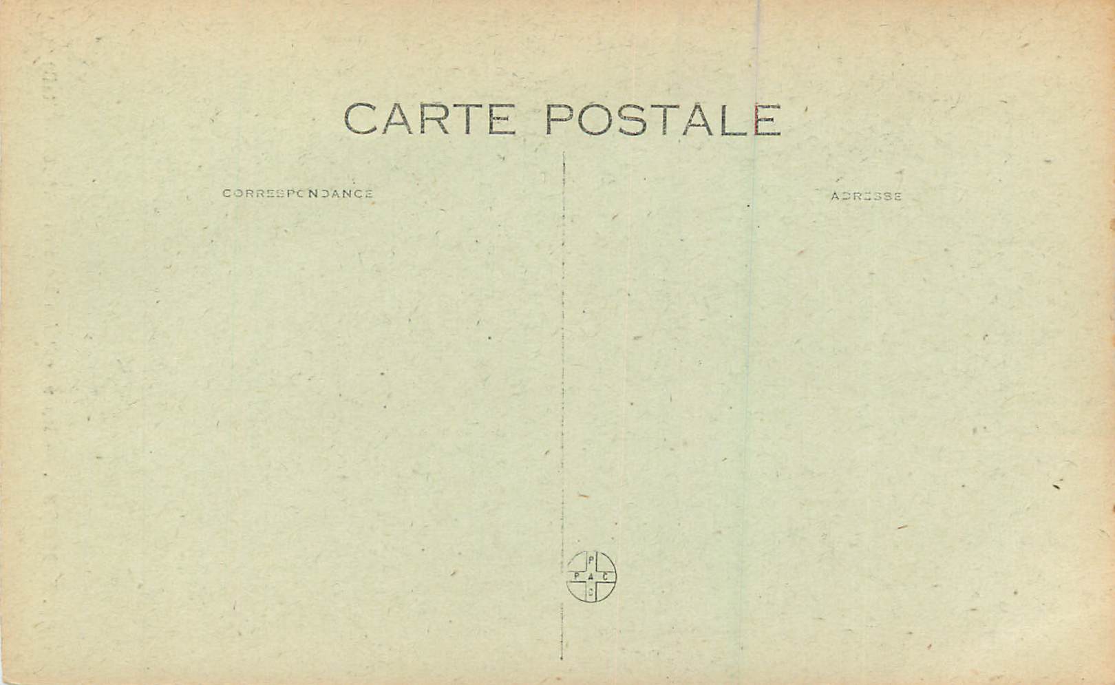 CPA Limoges Monument des Mobiles 1870 1871 (Detail) — Rückseite