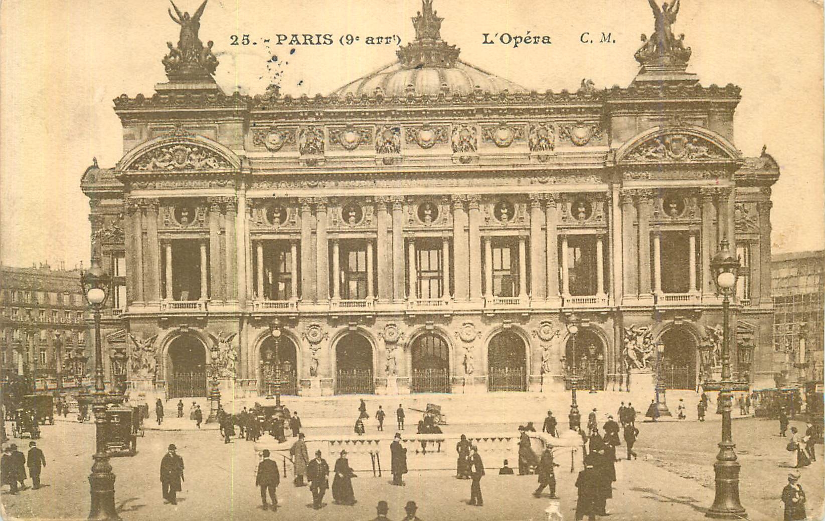 CPA Paris (9e Arr) L'Opera