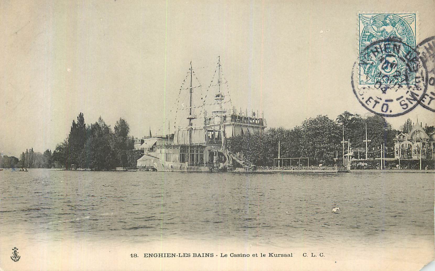 Enghien-les-Bains - Le Casino et le Kursaal - C. L. C.
