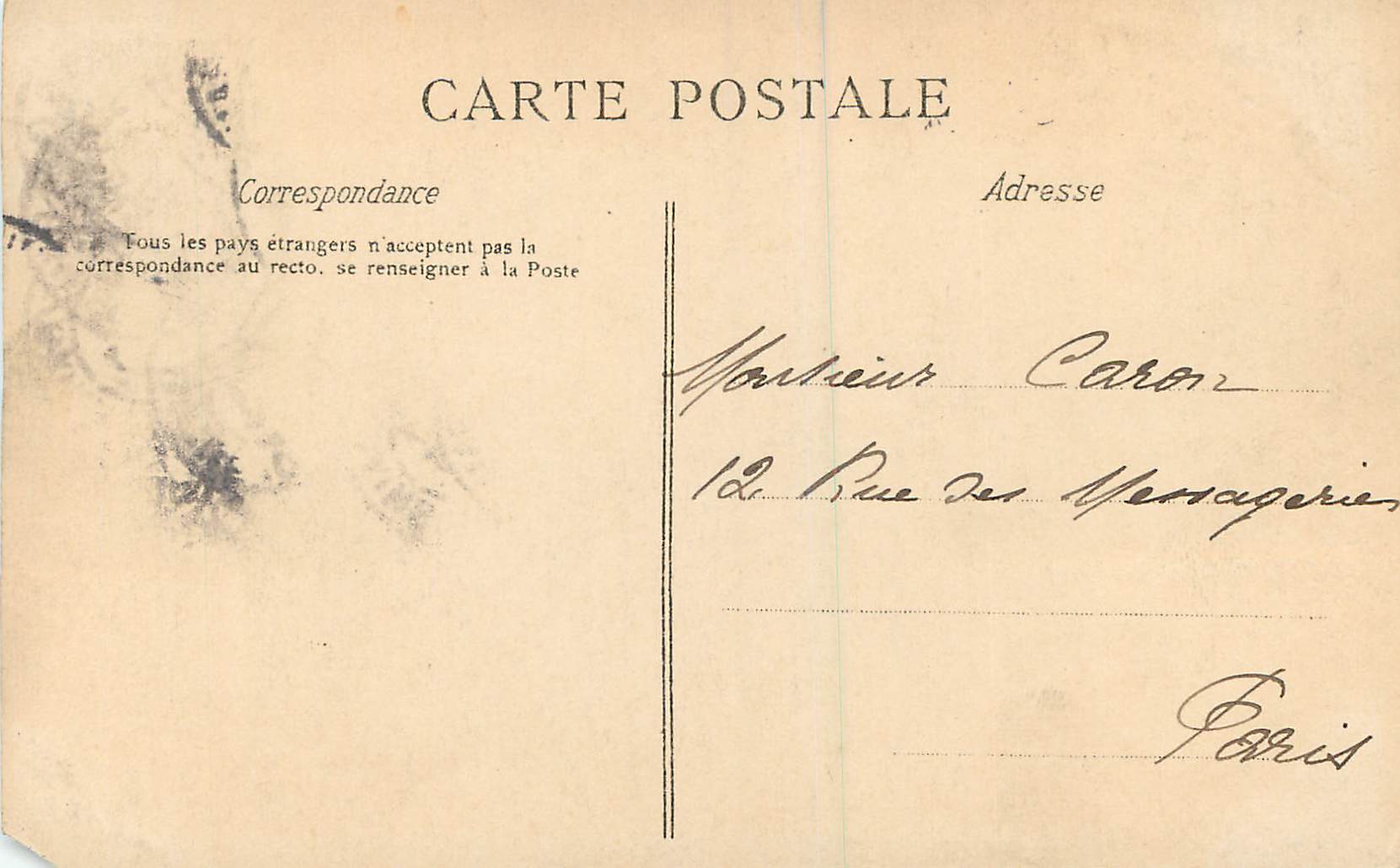 Enghien-les-Bains - Le Casino et le Kursaal - C. L. C. — Rückseite