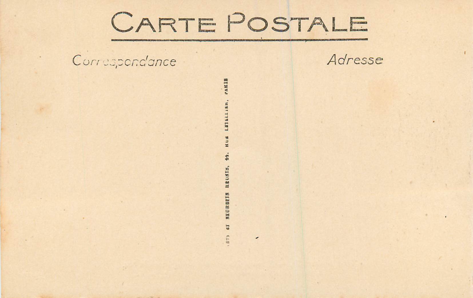 CPA Marseille Le Chateau d'If Edmond Dantes apres son evasion du Sac  — Verso