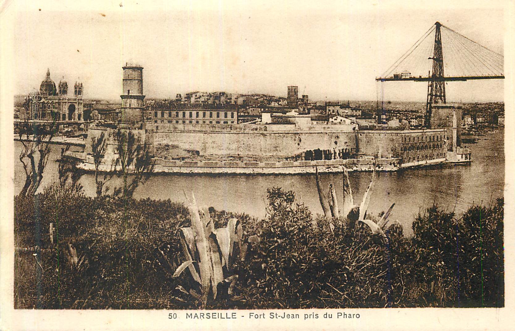 CPA Marseille Port St Jean pris du Pharo