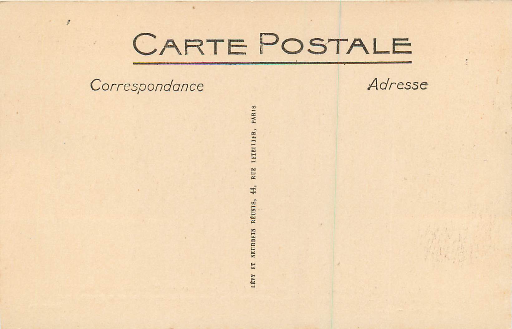 CPA Marseille Chateau d'If Chateau Fort Bati par Francois Ier — Rückseite