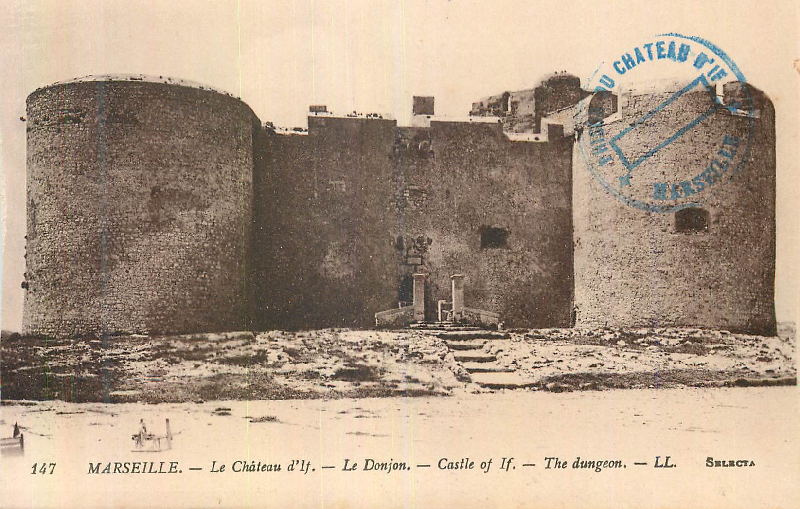 CPA Marseille Chateau d'If Le Dijon