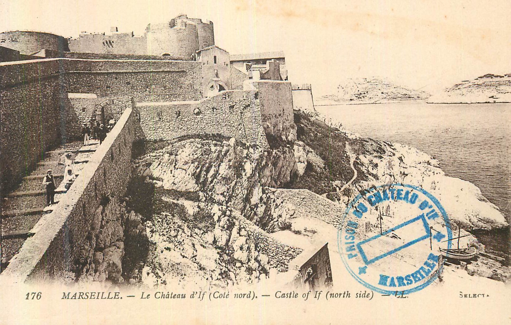 CPA Marseille Chateau d'If (Cote Nord)