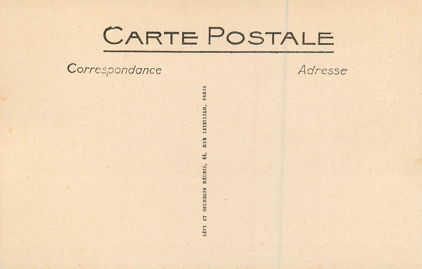 CPA Marseille Chateau d'If (Cote Nord) — Verso