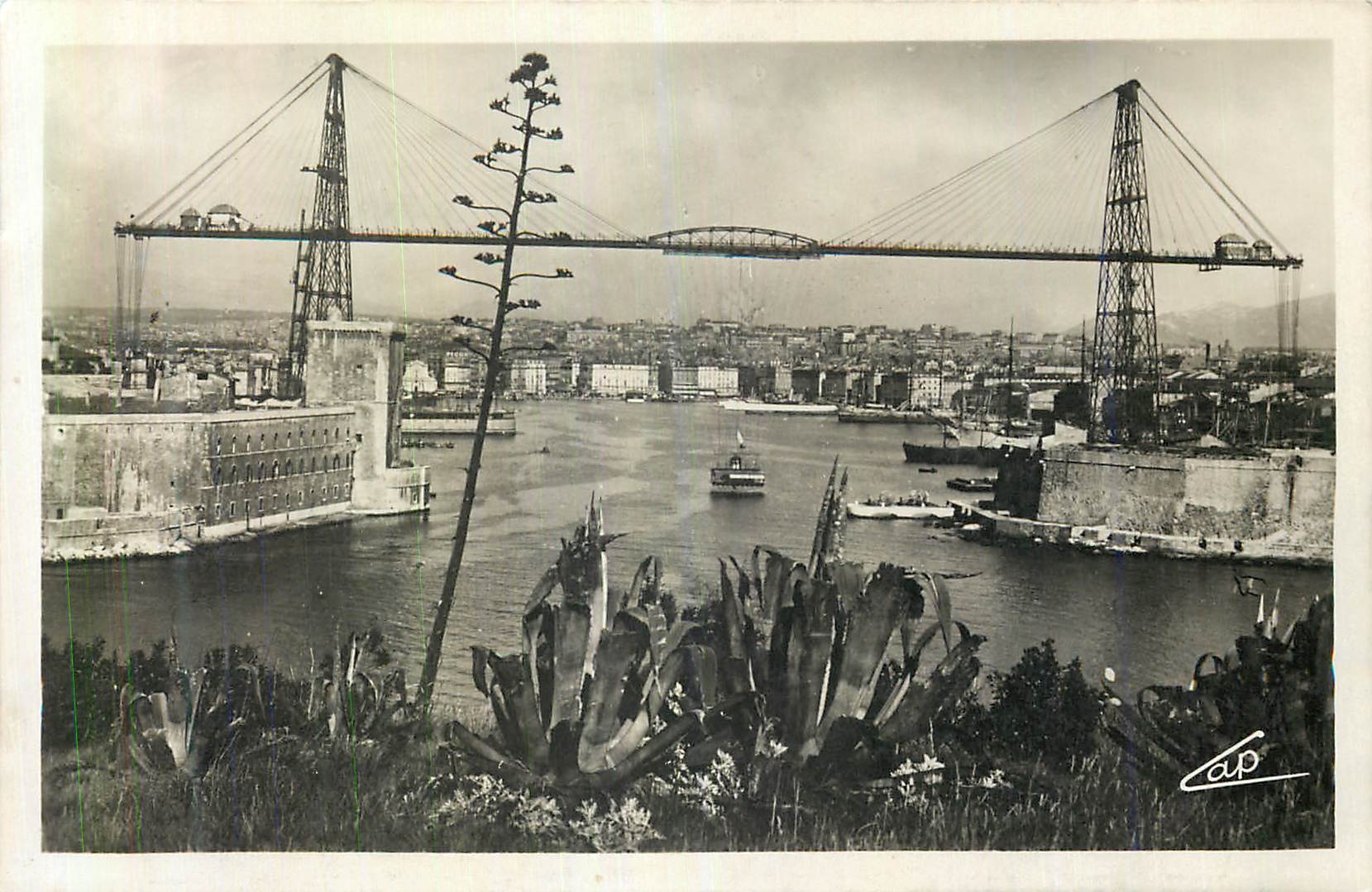 CPM Marseille Pont Transbordeur (51 m Hauteur)