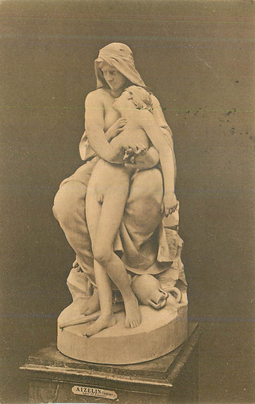 CPA Musee du Luxembourg Eugen Aizelia Agar et Ismael