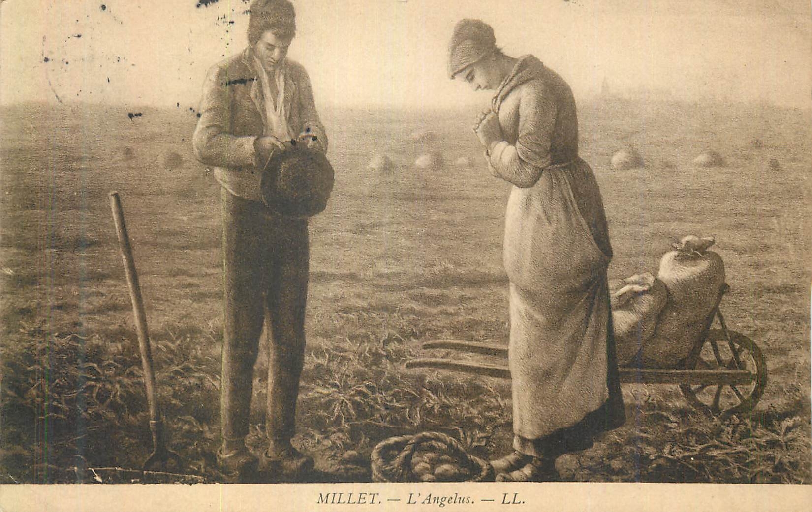 CPA Millet L'Angelus