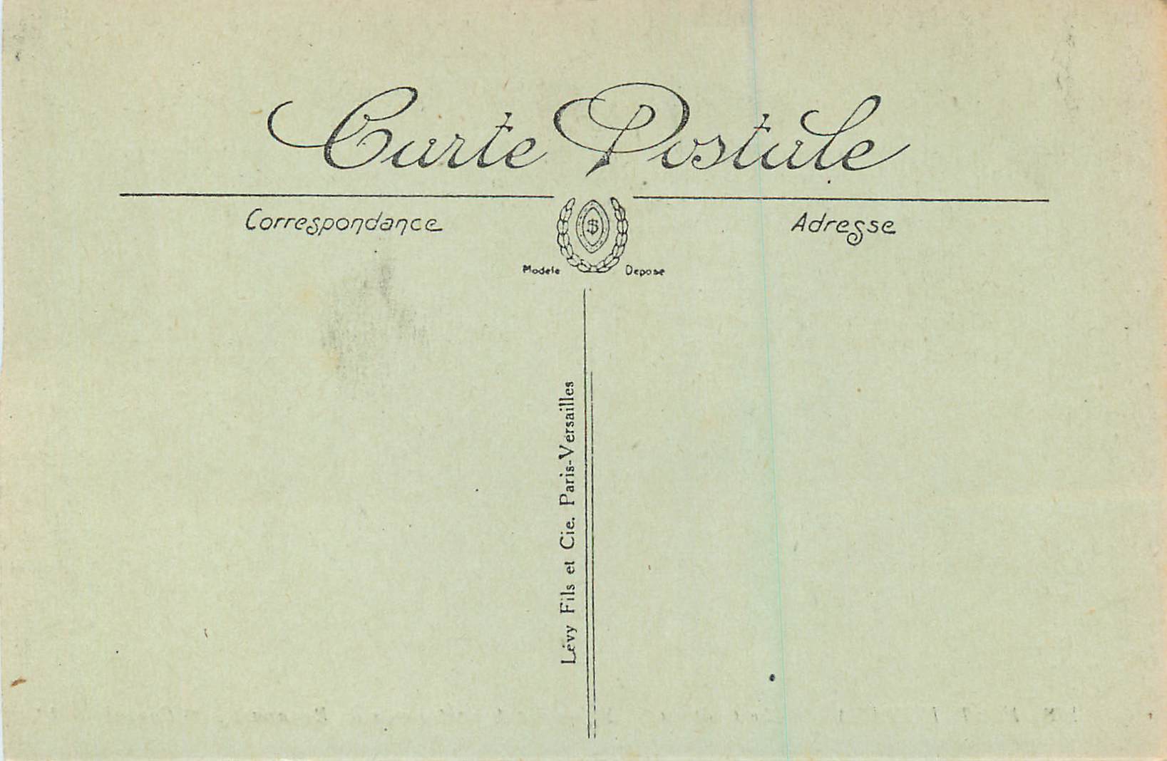 Fontainebleau — Das Schloss — Salon des Appartements de Bonaparte, 1er Consul — LL — Rückseite