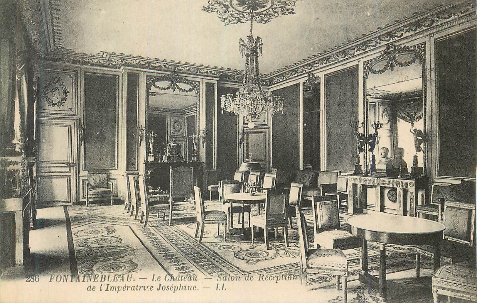 Fontainebleau — Das Schloss — Empfangssaal der Kaiserin Joséphine — L.L. n°286