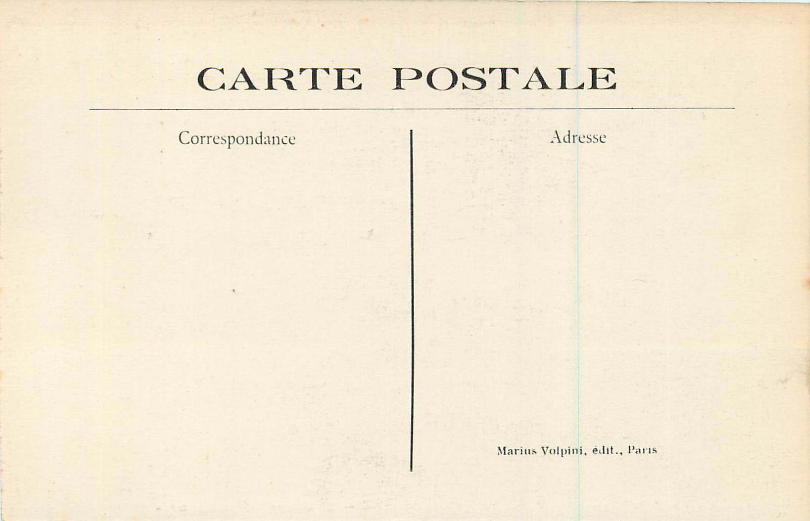 CPA Chateau de la Malmaison Vestibule d'Honneur — Rückseite