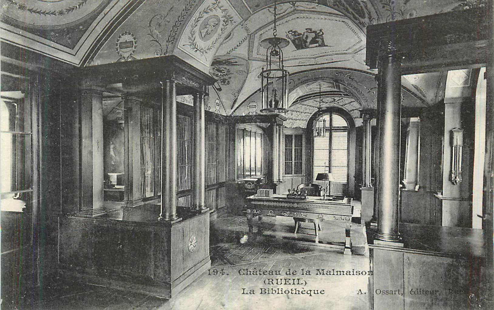 CPA Chateau de la Malmaison (Rueil) La Bibliotheque