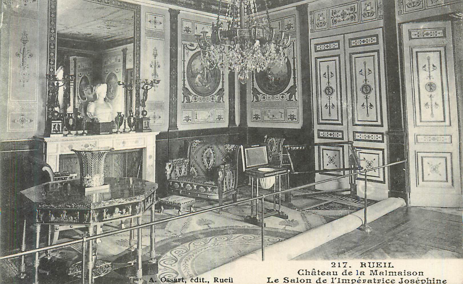 CPA Rueil Chateau de la Malmaison Le Salon de l'Imperatrice Josephine