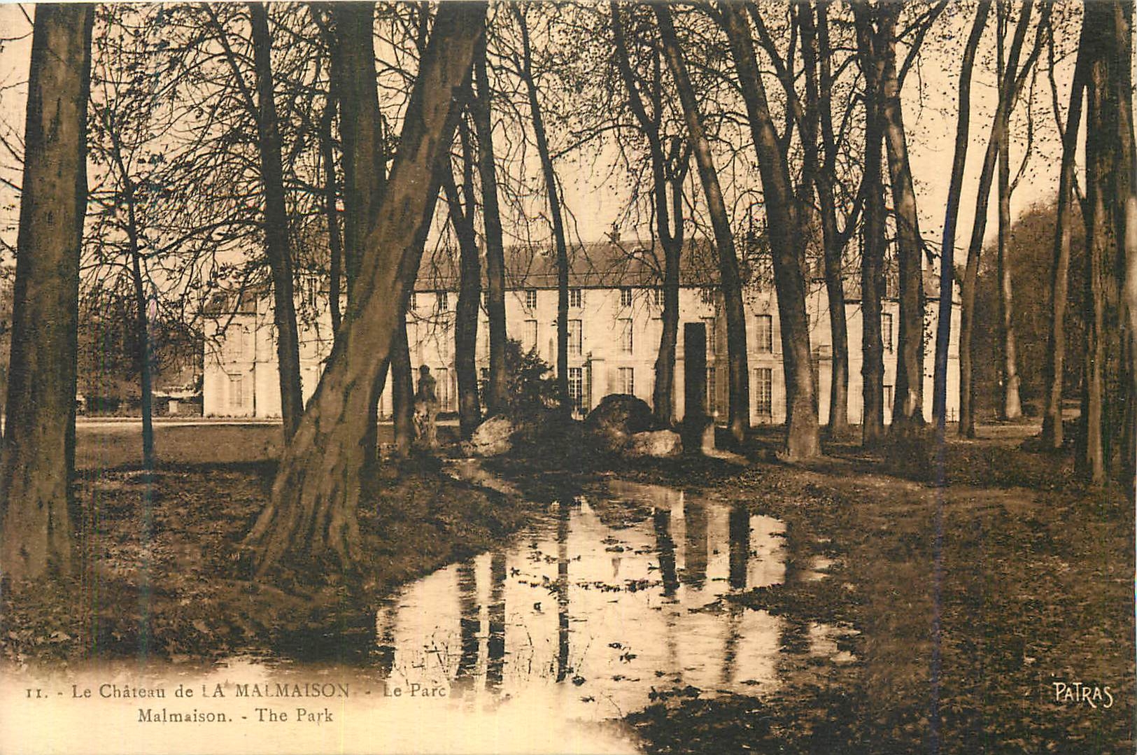 CPA Chateau de la Malmaison Le Parc