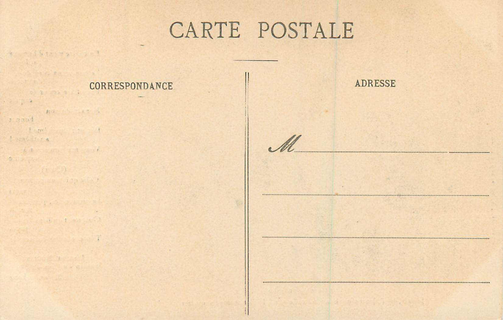 CPA Le Cure de Pontoise Je Vais dit il Jeter mon Bonnet a Celle qui a le plus Trompe son Mari — Rückseite