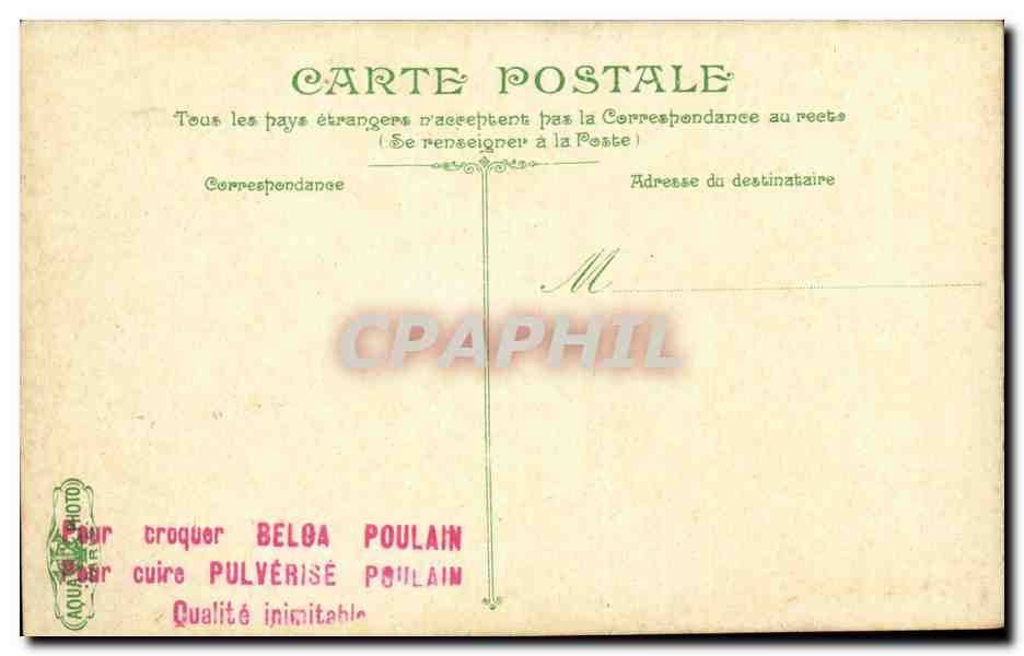 Besancon - St Claude la Grande Rue - CPA  — Rückseite