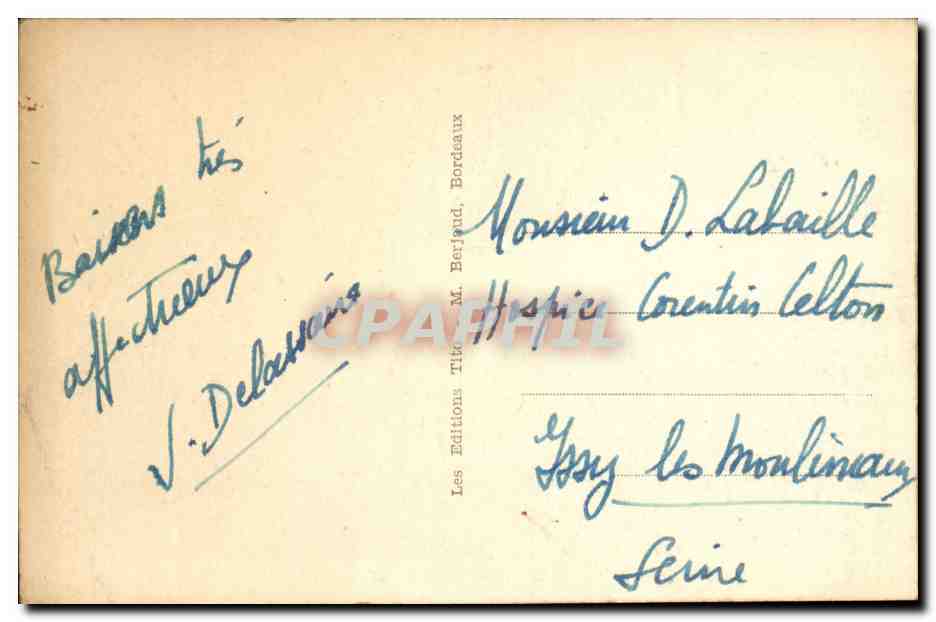 Meschers — Rochers de la Pointe des Vergnes - La Couronne — Tito — Verso