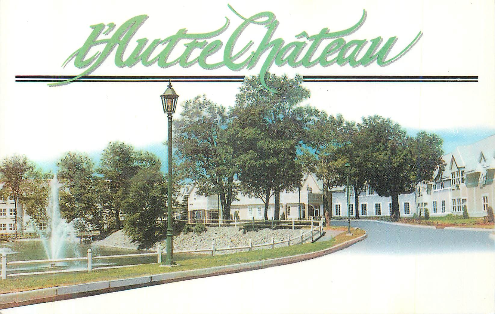 CPM Quebec L'Aute Chateau Louise Carrier Chemin Ste Foy