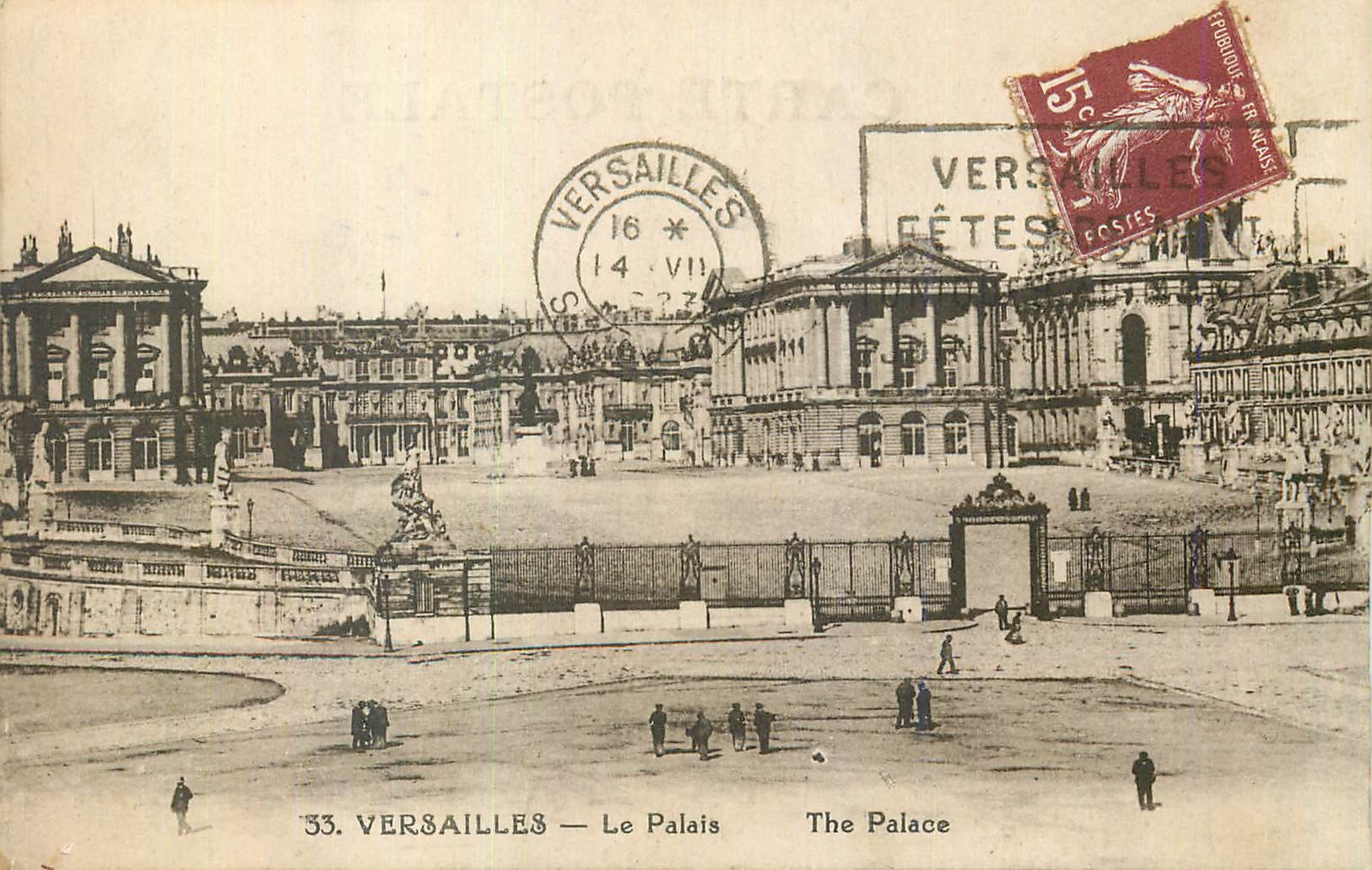 Versailles — Le Palais — Éditeur inconnu, n° 33