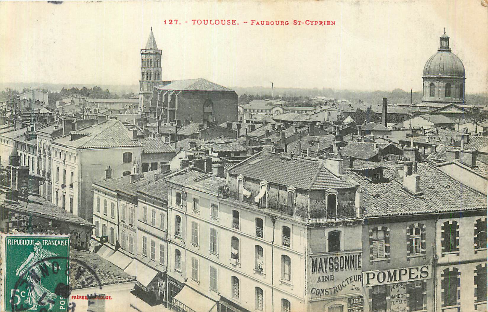 CPA Toulouse Faubourg St Cyprien
