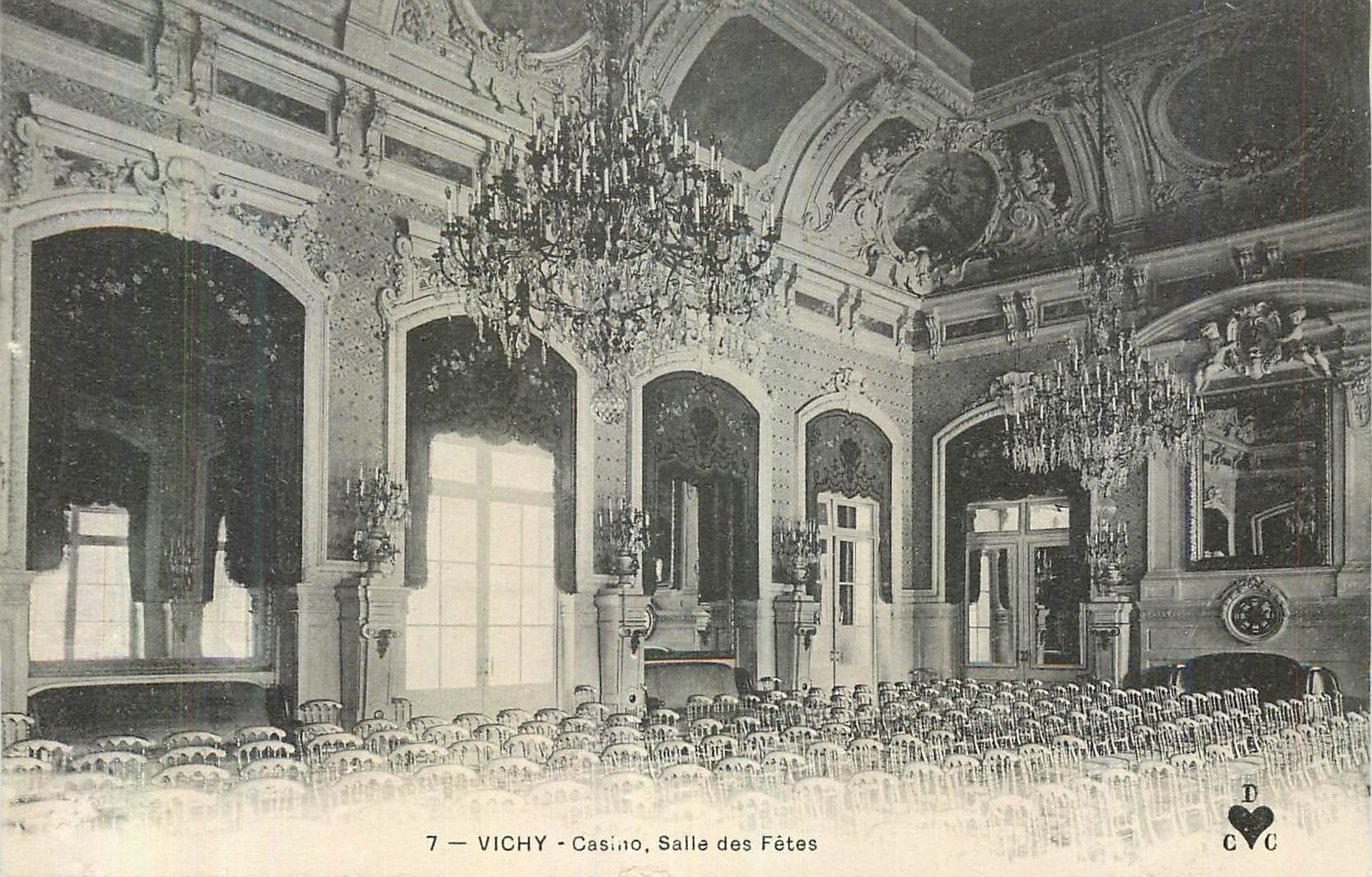 CPA Vichy Casino Salle des Fetes