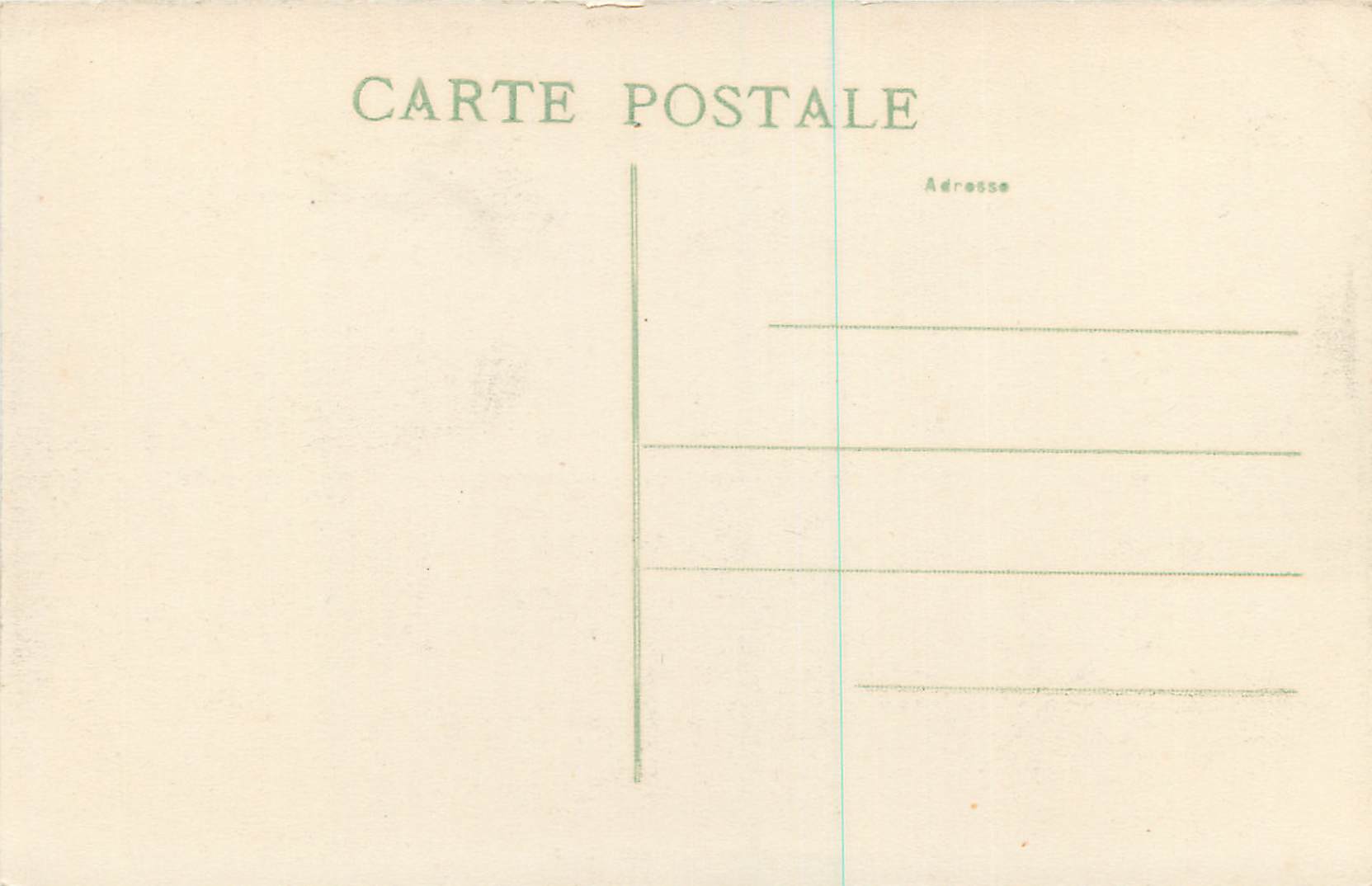CPA Vichy Casino Salle des Fetes — Rückseite