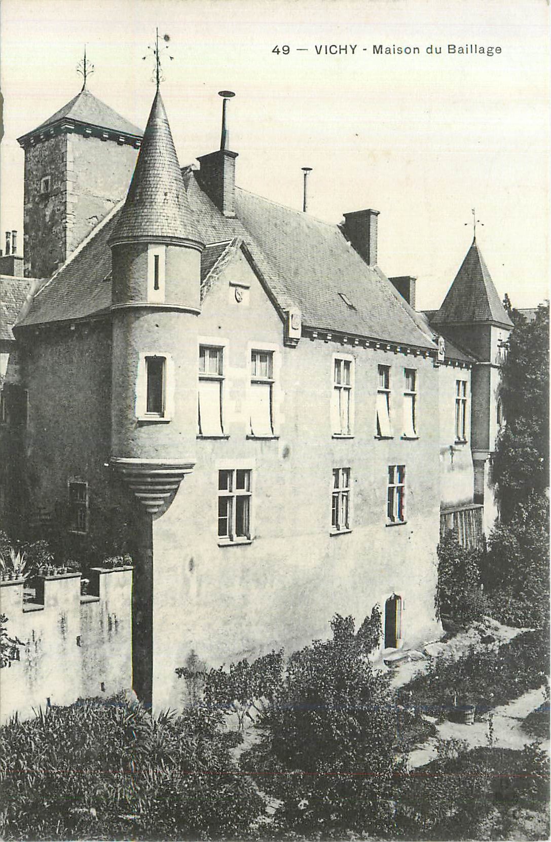 CPA Vichy Maison du Baillage